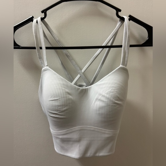 lululemon athletica White Strappy Bra - Picture 1 of 5